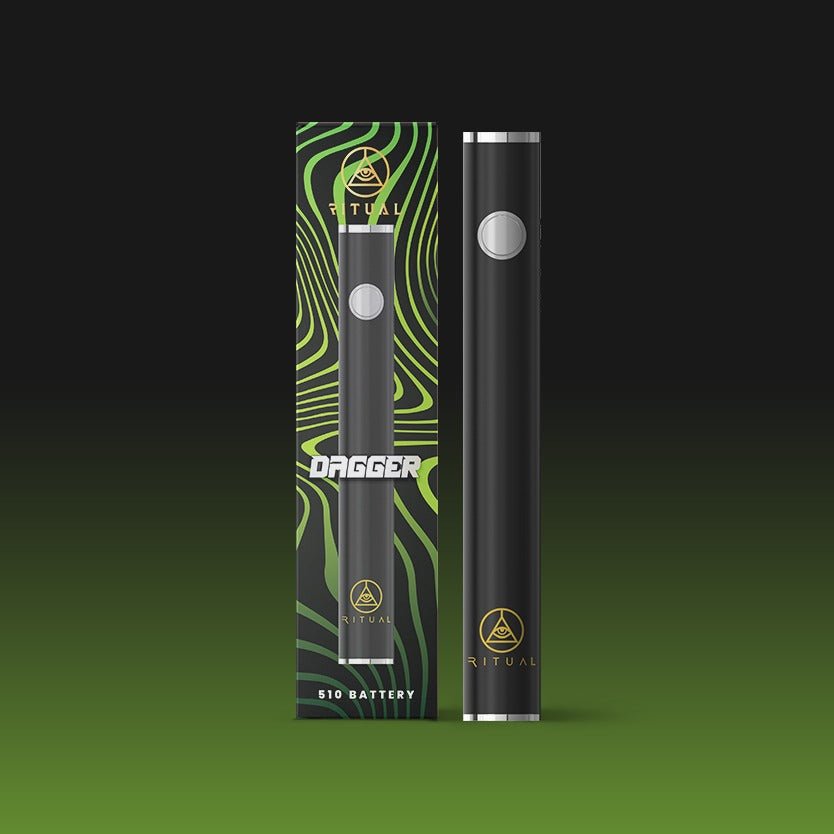 Ritual | Dagger 510 Variable Voltage Pen Battery – Black